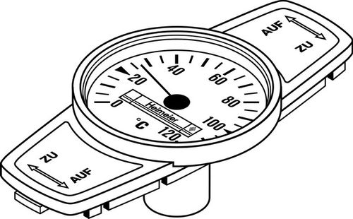 IMI-Hydronic-Engineering-IMI-HEIMEIER-Thermometer-fuer-Globo-H-zum-Nachruesten-bei-DN-40-50-blau-0600-07-380 gallery number 1